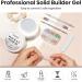 MIZHSE 100g Solid Builder Gel for Nails Large Capacity Clear Hard Gel for Nails 3D Sculpting Gel for Nail Art Gel U V LED Nail Builder Gel Kit with 3D Silicone Pen for Nail Salon Home DIY - Buy Online on SooperMarket.com