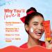 Detan+ Smoothie Face Wash with Cherry Tomato | Reduce Tanning & Hydrate Skin | Gentle Cleanser for Dirt & Oil | 3.38 Fl Oz | Shop Now - Buy Online on SooperMarket.com