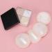 12 Soft Beige Makeup Powder Puffs - Ideal for Loose Setting & Pressed Powder | Cotton Face Pads for Flawless Skin - Buy Online on SooperMarket.com