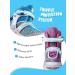 PAPAISON Inline Skates with Light up Wheels - Adjustable Illuminating Roller Skates in Blue & Grey for Kids, Youth, Women, and Men - Large Size - Buy Online on SooperMarket.com