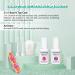 Lavender Violets 12 Pcs Dip Powder Nail Kit Spring 2 Summer Colours Lemon Yellow Light Pink Neon Green Blue Dipping Powder Liquid Set 2 in 1 Base & Top Coat Activator Nail Art Manicure M211 Neon Yellow Green - Buy Online on SooperMarket.com