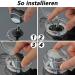 Pack of 8 Child Safety Locks for Stoves | Oven & Stove Protection for Kids | Transparent Safety Knob Covers - Buy Online on SooperMarket.com