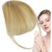 Dranng Bang Extensions Clip Human Hair French Bangs Clip on Fake Bangs Fringe Natural Color Fringe Hairpieces Stylish Neat Bangs Hair Extension for Girls Women gray gold - Buy Online on SooperMarket.com