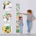 Kids Height Chart - Canvas Growth Chart for Baby with Forest Animal Theme - 79 x 7.9 Inches - Buy Online on SooperMarket.com