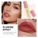 FREEORR 2Pcs Lip Plumper Gloss - Hydrating Lip Oil with Green Tea & Vitamin E for Fuller, Elastic Lips - Buy Online on SooperMarket.com