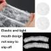 100 Pcs Extra Elastic Waterproof Shower Caps - Clear Plastic Cap for Home, Hotel, Spa & Salon - Portable Disposable Travel Cap - Buy Online on SooperMarket.com