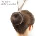 Sularpek Hair Nets 24PCS - Invisible Bun Nets 50cm - Elastic Edge Mesh Hair Nets for Women with 10PCS U Shaped Hair Pins - Light Brown - Buy Online on SooperMarket.com