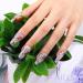 AILLSA Gel Nail Strips - Secret Garden Flower Gel Nail Polish Strips for Women 20pcs - Buy Online on SooperMarket.com