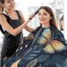 Kigai Butterfly Leaf Barber Cape - Professional Waterproof Hair Cutting Cape for Men & Women with Adjustable Snap Closure | Salon Essential - Buy Online on SooperMarket.com