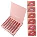 Liquid Lipstick Set 6PCS Non-Stick Matte Waterproof Lipsticks | Long Lasting & Fade-Resistant | Perfect Gift for Women & Girls - Buy Online on SooperMarket.com