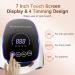 Naxbey UV Gel Nail Lamp 168W - Professional 7.5-inch LCD Touchscreen 4 Timer Settings Car Sensor - Perfect for Beginners & Home Salon - Buy Online on SooperMarket.com