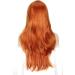 YEESHEDO Women's Long Wavy Curly Ginger Cosplay Wig 28 - Heat Resistant Synthetic Hair for Party, Anime, Halloween - Includes Bangs - Buy Online on SooperMarket.com