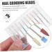 WOFASHPURET 1 Set nail polisher nail drill bits Manicure Pen Sander Handpiece File nail files for natural nails kit manicure bits russian Nail Pen Exfoliating Alloy tungsten steel - Buy Online on SooperMarket.com