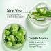 Aloe Vera Gel Moisturising Cream for Face Body Pimples Dry Skin After Sun Sunburn Hair Gel After Sun - Buy Online on SooperMarket.com