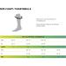CEP ULTRALIGHT Compression Calf Sleeves for Men | Mint/Grey Calf Compression - Buy Online on SooperMarket.com