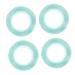 Mikinona 4 Rolls Wig Double Sided Tape Hair Extension Extension Supplies Adhesive Strips for Hair Extension Hair Extension Accessories Waterproof Wig Tape Hair Extension Holder medium Blue