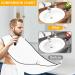 Beard Trimmer Catcher JT JUSTIME Beard Shaving Apron Bib Moustache Grooming Kit with Shaping Tool for Men's Trimming Hair Cutting Cape - Buy Online on SooperMarket.com