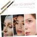 PLAFOPE 4 Pcs Makeup Eyebrow Pencils Eyebrow Pencil with Brush Makeup Eyeliner Grey Brow Pencil Black - Buy Online on SooperMarket.com