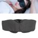 3D Contoured Sleep Eye Patch Light Blocking Memory Cotton Eye Pad with Adjust Strap for Deeper Relaxation