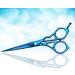 Glamified Glam Blue 6'' Hairdressing Scissors Professional Hairdressers Scissors Barber Scissors for Hair Cutting RightHand Hair Cutting Scissors Sharp Blades Hair Scissors for Women Men & Kids. - Buy Online on SooperMarket.com