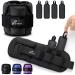 Sports of weight cuffs adjustable ankle weights set foot/wrist weight cuffs 0.4-1.6kg per ankle 0.8-3.2 kg per pair black