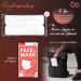Iris Ohyama 105 Surgical Disposable Masks - 3-Layer BFE 98% - Size S - Individual Packaging - Irritation-Free Rubber Band - White - 15 Sets of 7 Pieces - Buy Online on SooperMarket.com