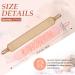 2 Pack Exfoliating Back Scrubber | Double Sided Cloth with Strap | Long Body Scrub Sponge for Deep Clean | Shower Loofah with Handle | Women Men | Pink Khaki Soft Cloth - Buy Online on SooperMarket.com