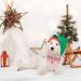 Shop Lionheart Glory Dog Christmas Neckerchief | Soft Cotton Adjustable Kerchief for Small Dogs | Cute Santa Claus Design | 1 Pack - Buy Online on SooperMarket.com