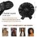 YANIBEST Double Layer Satin Lined Silk Bonnet for Sleeping | Large Black Bonnet for Black Women - Buy Online on SooperMarket.com