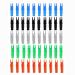 SOPOGER 50Pcs Archery Arrow Nocks .244/6.20mm ID Carbon Arrows Nock Arrow Inserts Standard Size for Arrows DIY Hunting Shooting Multi-color