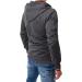 Men's Anime Hoodie - Slim Fit Long Sleeve Zip-up Sweatshirt - Grey, Medium - Buy Online on SooperMarket.com