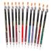 HAPINARY 12pcs Lip Liner Eyeliner Lip Pencil Lipliner Pencil Makeup Lip Liner Gel Liner Eyeliner Wooden