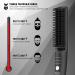 VIKICON Beard Straightener - Fast Heating Comb for Men, Ionic Lightweight Design for Styling Long & Short Beards - Buy Online on SooperMarket.com