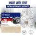 Pyrithione Zinc Soap Bar 4oz for Face & Body - 2% ZnP Cleanser for Acne, Rosacea, Eczema, Psoriasis - Skin Therapy Bar Soap for Dermatitis - Made in USA - Buy Online on SooperMarket.com