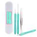 MY CREATIVE CAMP 4 Pack Paper Quilling Tools Set - 2 Slotted Tools Needle Tool Tweezer and Storage Box