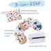 Organic Bamboo Nursing Pads for Breastfeeding - 10 Washable Pads + Wet Bag +Wash Bag  Super Absorbent Breast Pads Nipple Pads for Breastfeeding Reusable Breast Pads for Breastfeeding(Large 4.7") Calico - Buy Online on SooperMarket.com