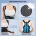 Wallfire Back Brace Posture Corrector for Women and Men Adjustable Posture Trainer for Back and Shoulder Pain Relief Comfortable and Breathable Back Support Brace for Hunchback Correction - Buy Online on SooperMarket.com