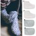 Beavorty 2 Pairs Gloves Wax Bath Foot Cover Paraffin Wax Booties Paraffin Treatments Cozies Hand and Foot Liners Wax Bath Mitts Disposable Foot Covers Paraffin Glove Short Boots Spa Grey - Buy Online on SooperMarket.com