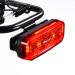 BikeSpark Auto-Sensing Rear Light G4R2022 USB Rechargeable  240HRs - Precise Brake Sensing-for Cargo Rack- 50lumen - Large Reflector-50/80mm Screw Mounted/Easy Release -Made in Taiwan