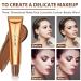 Contour Beauty Wand - Liquid Face Concealer with Cushion Applicator for Natural Matte Finish - Lightweight and Blendable Cream Contouring Stick - Cruelty-Free - 01 Contouring Pen - Buy Online on SooperMarket.com