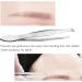 Silver Tone Slanted Flat Tip Metal Hair Eyebrow Tweezer Cosmetic for Lady - Buy Online on SooperMarket.com