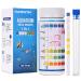 FUNSWTM 7 in 1 Aquarium Test Strips, Fish Tank Test Kit,Freshwater Saltwater Aquarium Water Test Kit to Detect pH Nitrite Nitrate Chlorine Carbonate Hardness (GH & KH) 7 in1-100Pcs