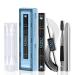 KevKev Lash Bond and Seal Lash Glue for Lash Clusters Waterproof Eyelash Bond and Seal with Lash Brush Remover Cotton Swabs Lash Cluster Glue 72 Hours Strong Hold(10ml Black Bond and Seal) Lash Bond and Seal-10ml
