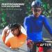 KAPVOE Photochromic Cycling Glasses | MTB Sunglasses with Clear Colorful Lenses - Buy Online on SooperMarket.com