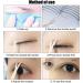 360pcs Lace Eyelid Lifter Tape Invisible Fiber Double Eyelid Tape Stickers Roll Lace Mesh S Shape Water Adhesive Eyelid Stickers for Droopy Uneven (with Fork Rods and Tweezers) - Buy Online on SooperMarket.com