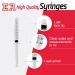 3ml Sterile Syringe with Luer Lock Tip - No Needle - Individually Sealed - 30 Count - Ideal for Medicine Feeding Tubes and Home Care - Buy Online on SooperMarket.com