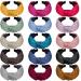 SIQUK 15 Pieces Wide Headband Knot Turban Headbands Silk Twist Knot Headband Top Knotted Headbands for Women