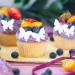 Alegre Edible Butterflies for Cakes - 50 White Decorative Muffin & Birthday Cake Toppers - Buy Online on SooperMarket.com