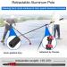 Photovoltaic Panel Cleaning window cleaning equipment conservatory roof cleaner water fed pole Window Cleaning Equipment 9m Window Cleaning Telescopic Pole Conservatory Roof Cleaning Kit 35cm Brush Head 6M/21FT - Buy Online on SooperMarket.com