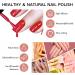 TBeautfave Purple Nail Polish Set Peel Off Nude Nail Varnish Sets Quick Dry & Long Lasting Pink Nail Polish Water Based Natural Nail Varnish Sets for Women DIY Nail Art Set A - Buy Online on SooperMarket.com
